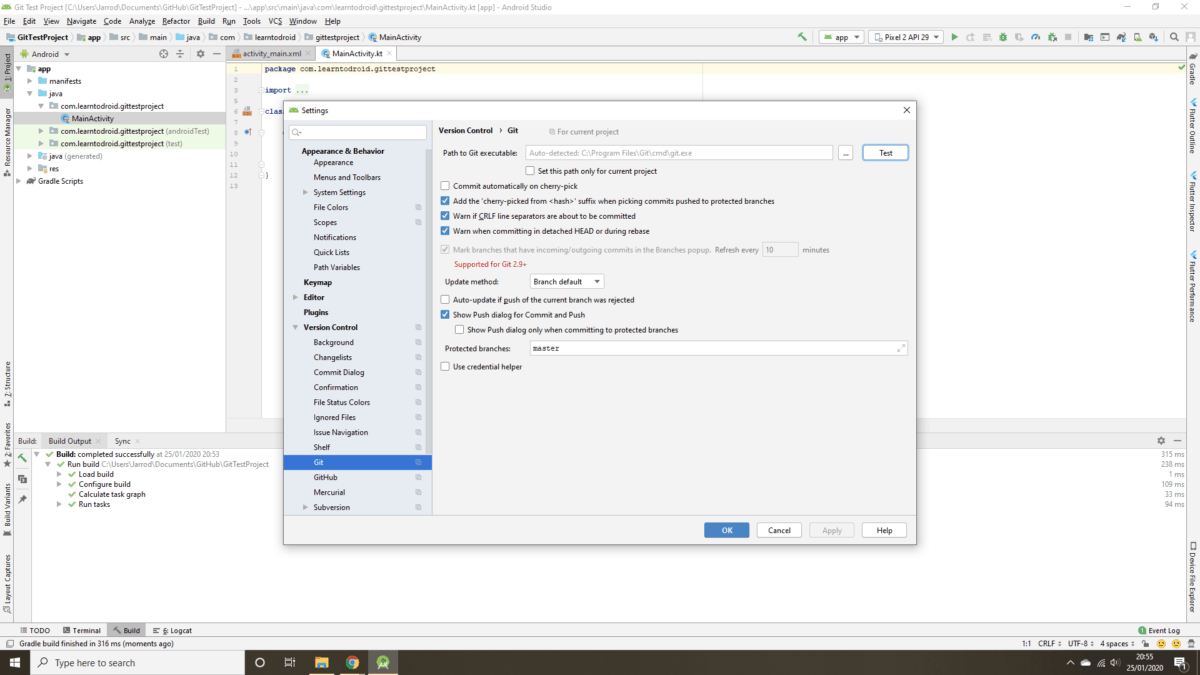 How To Use Git And GitHub In Android Studio – Learn To Droid