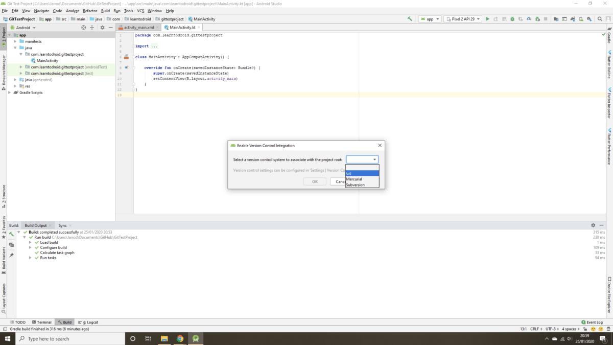 How To Use Git And GitHub In Android Studio – Learn To Droid
